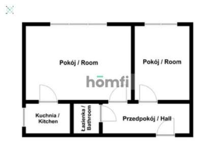Świeżo po remoncie, 2 pok. z osobną kuchnią