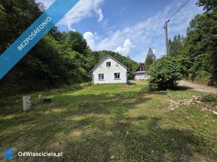 Działka BUDOWLANA i dom, 31 ary Bieszczady, Bóbrka, k. SOLINA