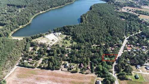 Działka 1250m przy Jeziorze Skrzyneckim- Skrzynki