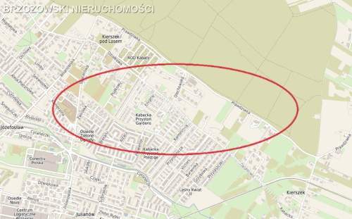 Józefosław, 1200 m2, MPZP, mieszkaniowa