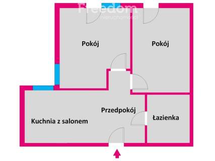 3 pokojowe mieszkanie inwestycyjne Rzeszów
