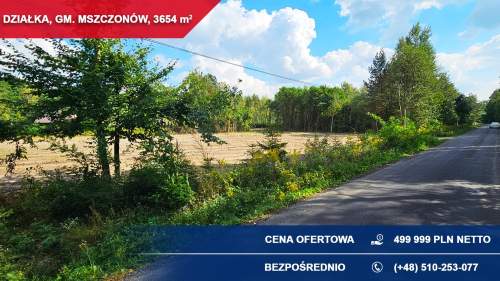 Teren usługowy przy S8   idealny pod magazyn lub warsztat