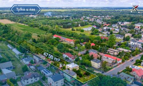 Działka 4750 m dla dewelopera Kiedrzyn