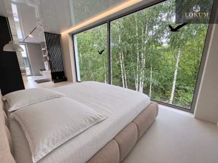 Nowoczesny dom w zabudowie bliźniaczej