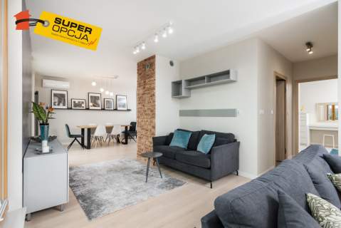 Apartament blisko Bulwarów Wiślanych z tarasami