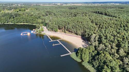 Działka w lesie 3006 m pozwolenie na budowę