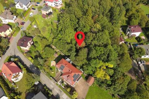 Bajkowa działka z WZ, zieleń w centrum B - Białej