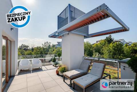 Apartament 108 m 48 m taras Widok na Gdańsk