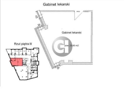 Lokal w atrakcyjnym centrum lekarskim -os. Górczyn