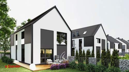 Dom piętrowy z ogrodem-zielenią 110 mkw 0% prowizji GOTOWY