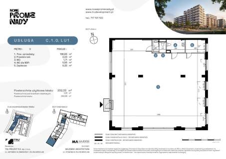 Lokal 202,33 m w Nowych Promenadach