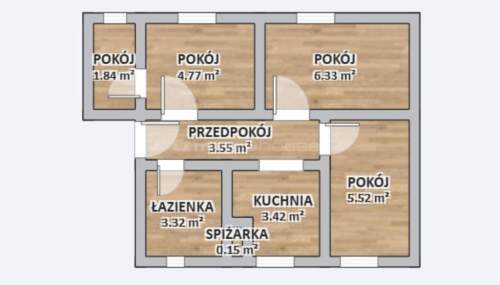 75m2 w Bytomiu.Mieszkanie z najemcą Bytom Woźniaka