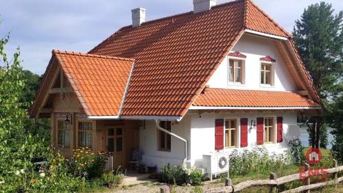 Rustykalna enklawa nad jeziorem Pobondzie