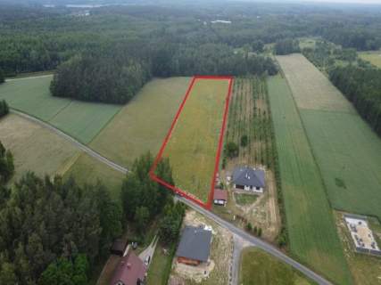 Dwórzno działka z WZ na dom ok. 0,96 ha