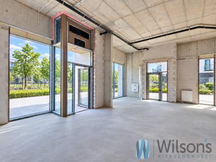 Lokale w apartamentowcu nad Wisłą Praga-Północ