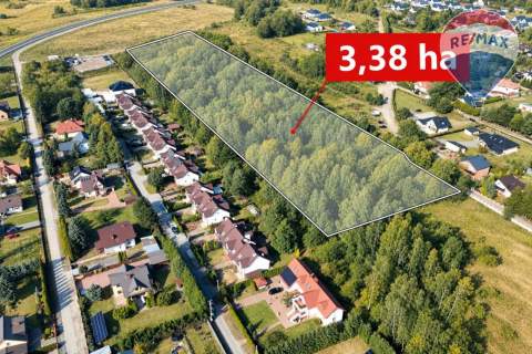 Grunty inwestycyjne 3,38 ha Kozery Grodzisk Maz.