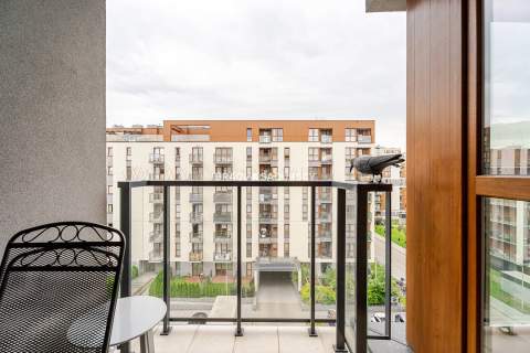 Wrocławska balkon garaż