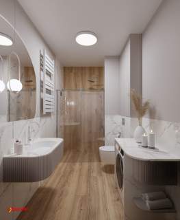 Nowe 2 pokoje w centrum Łodzi 41,63 m Balkon bez PCC i p
