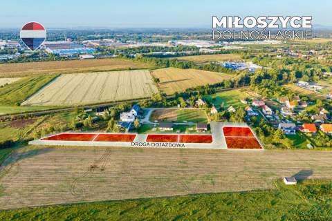 Na sprzedaż działki budowlane z MPZP, 13 km od Wrocławia