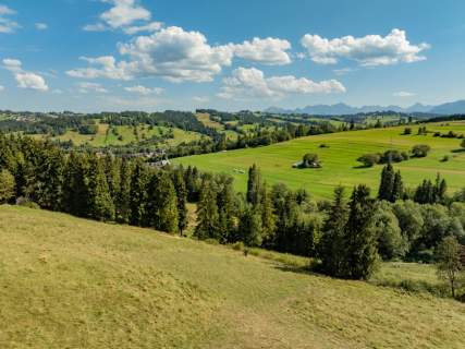 Działka rolna z widokiem na Tatry, Biały Dunajec
