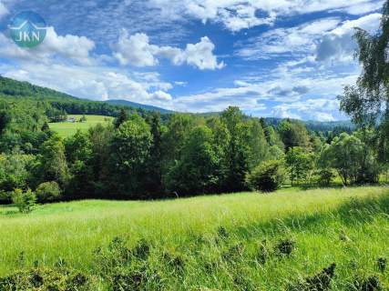 Działka MNU- 4674 m , widok Beskid, Lachowice