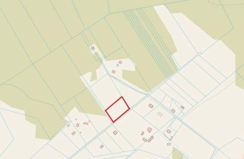Działka w miejscowości Piasutno Żelazne -3765m2