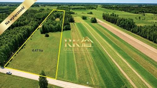 PRYWATNA PRZESTRZEŃ Z POTENCJAŁEM 4,47 HA