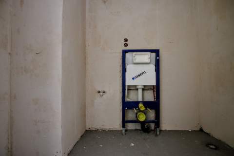 dwupoziomowy apartament w stanie deweloperskim