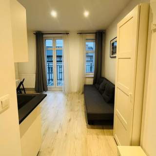 Kawalerka, balkon - Wierzbięcice 43a, Wilda