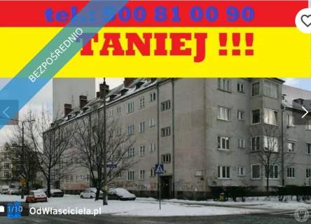 Only for your Super okazja Wroclaw Wrocław Krzyki mieszkanie...