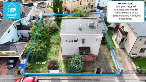 Dom wolnostojący w Wejherowie z potencjałem 112 m 