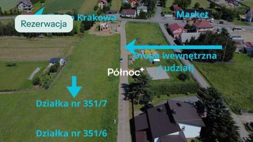 Działka budowlana 11 ar Nieszkowice Małe Media