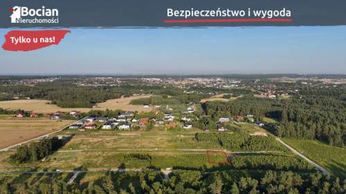 Działka z pozwoleniem na budowę blisko Jeziora 