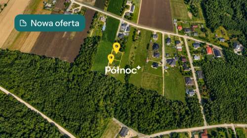2 działki z MPZP 822m2 i 814m2 Łazy, gm. Łuków