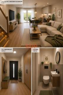 Twój azyl pod Wrocławiem, dz.316,43 m2 , plus poddasze użytkowe