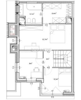 Dwupoziomowy apartament z tarasem Poligonowa