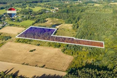 Działka leśna pow. 29.600 m , Bukowina Sycowska