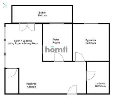 Trzypokojowe stylowy apartament/Kępa Mieszczańska