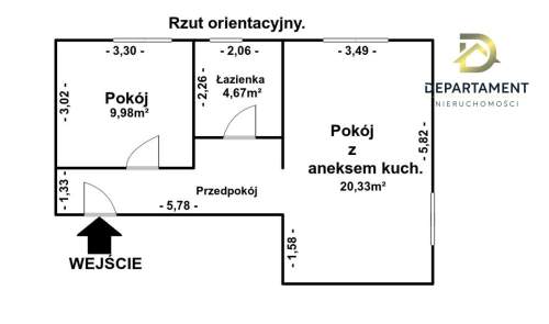 Mieszkanie 2 pokoje 2 Piętro Piekary Śląskie