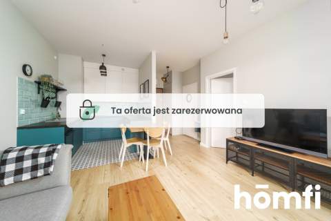 2 pokoje mieszkanie na nowym osiedlu, umeblowane