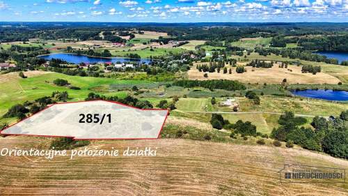 Widokowa działka 2,13 ha 3 jeziora WZ