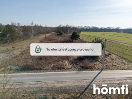 Działka budowlana 1000m2 - objęta MPZP