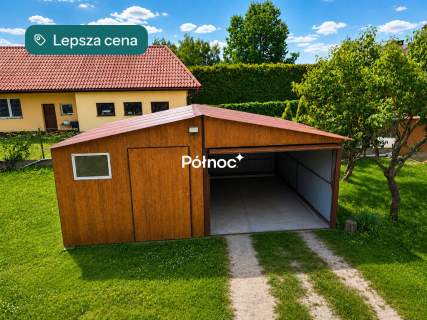 Dom z pompą ciepła i dużą działką