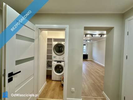 Salon z Aneksem, PRALNIA, Duży Balkon Do Wprowadzenia, Bez Prowizji