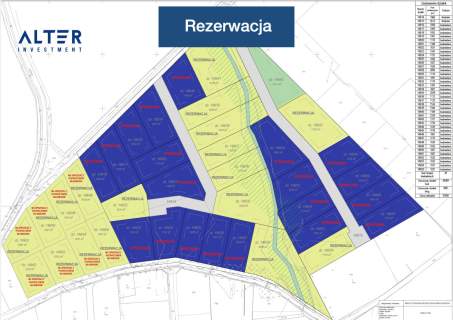 Działka pod budowę domu k. Kolbud