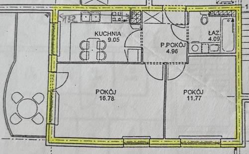 2 pokoje Balkon 9,5 m miejsce postojowe