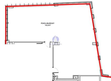 Mokotów lokal biurowy 166,61 m2 do wynajęcia