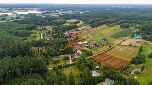 Działka budowlana w Enklawie lasu w Krzywej 31 AR 