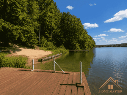 Ośrodek wypoczynkowy Stare Jabłonki nad jeziorem Szeląg Mały