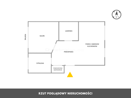 3 Pokoje Balkon Gotowe do wejscia Blisko morza